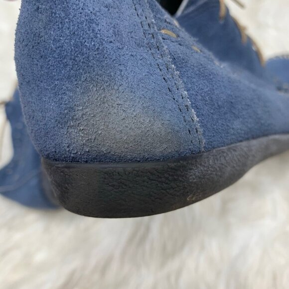 Minnetonka Chukka Moccasins – Size 10 – Blue Suede - Picture 7 of 7